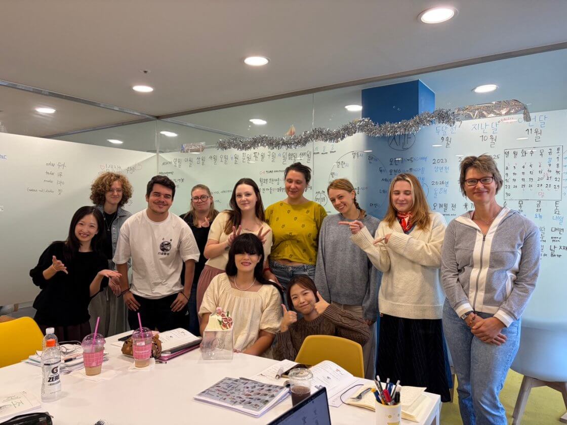 LTL Seoul Birthday with Staff and Students